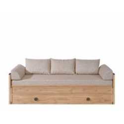 INDIANA Кровать раздвижная JLOZ80/160+матрас+подушки BRW